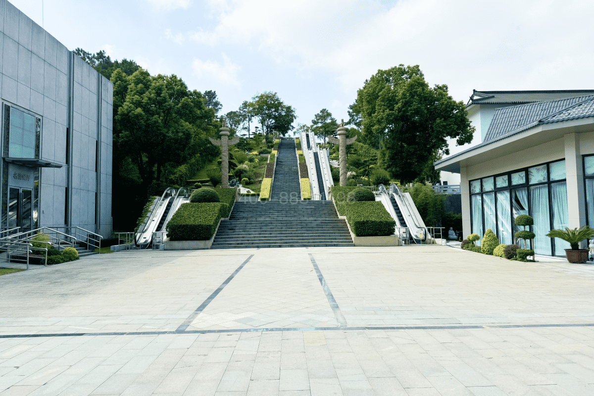 名流陵园官网园区建筑图