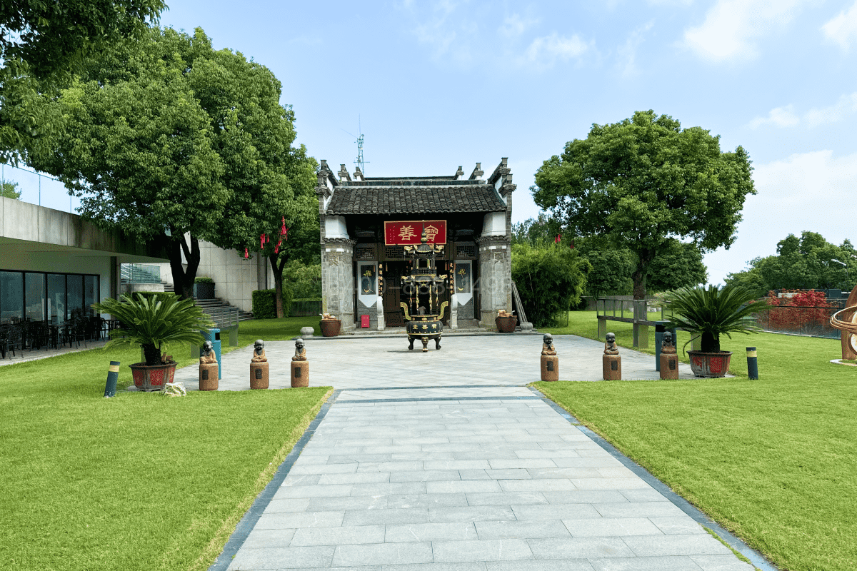 名流陵园官网园区建筑图